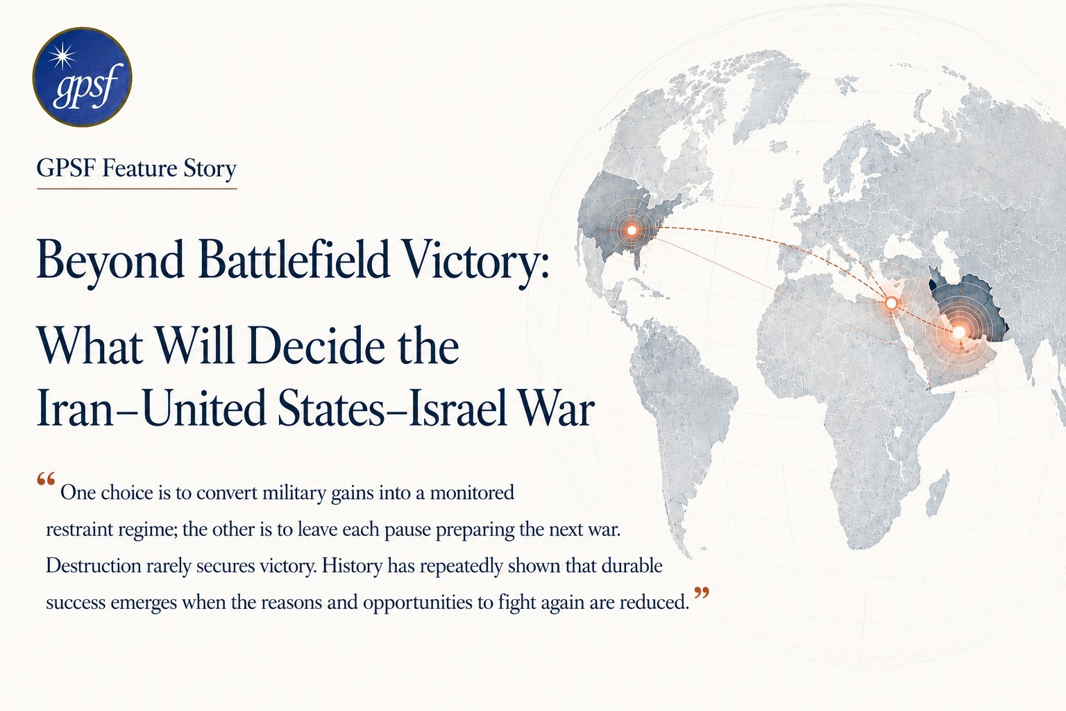 Beyond Battlefield Victory: What Will Decide the Iran-United States-Israel War