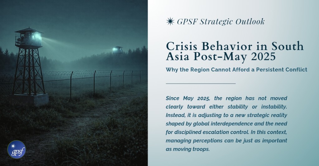 Crisis Behavior in South Asia Post-May 2025